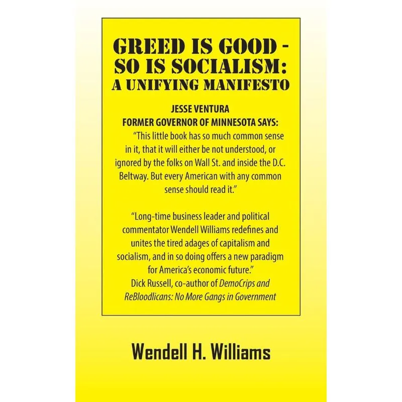 Greed Is Good - So Is Socialism
