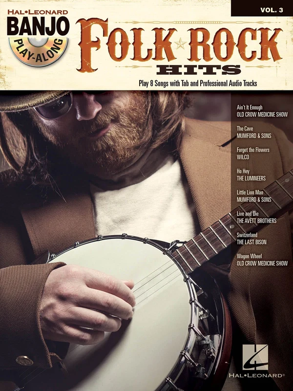 Folk/Rock Hits Banjo Play-Along Volume 3 民謠