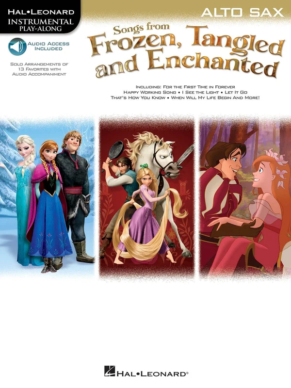 Songs from Frozen, Tangled and Enchanted Alto Sax 中音薩氏管