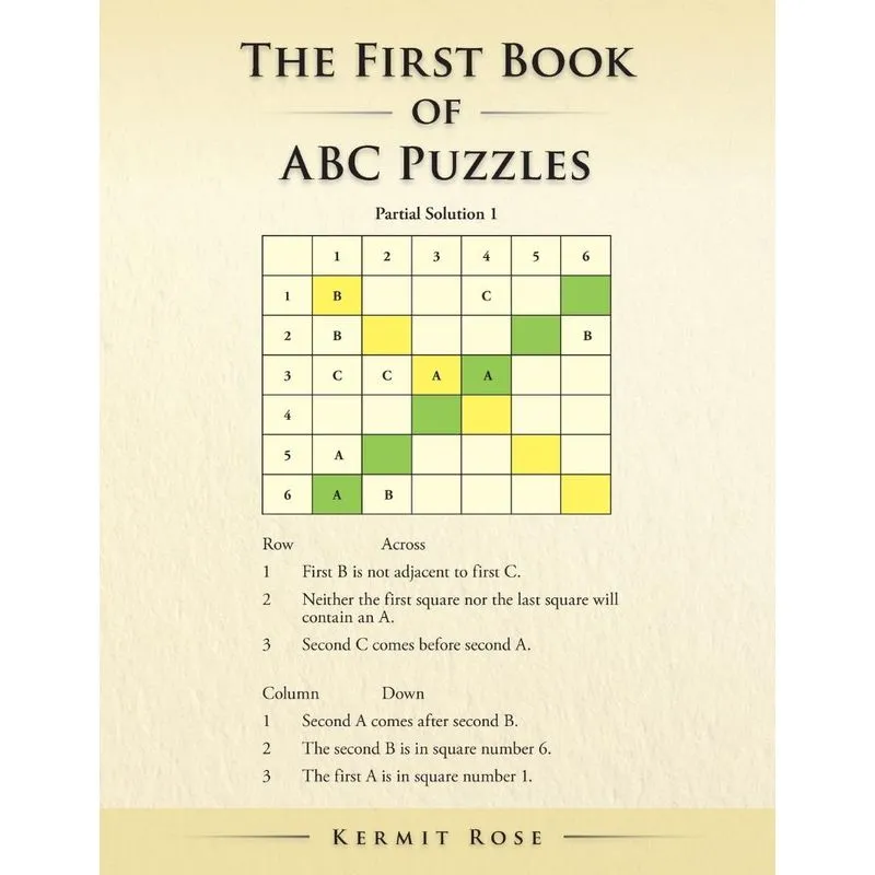 The First Book of ABC Puzzles