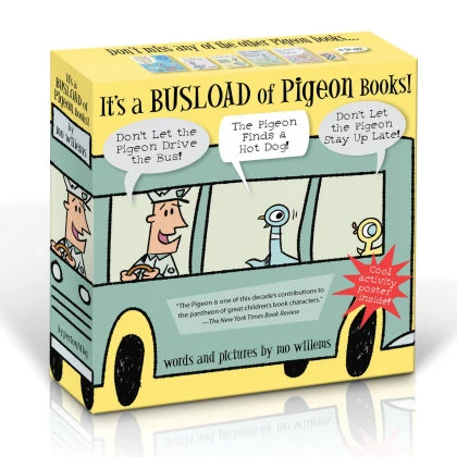 A BUSLOAD OF PIGEON BOOKS: Great for holiday gifting! STANDARD