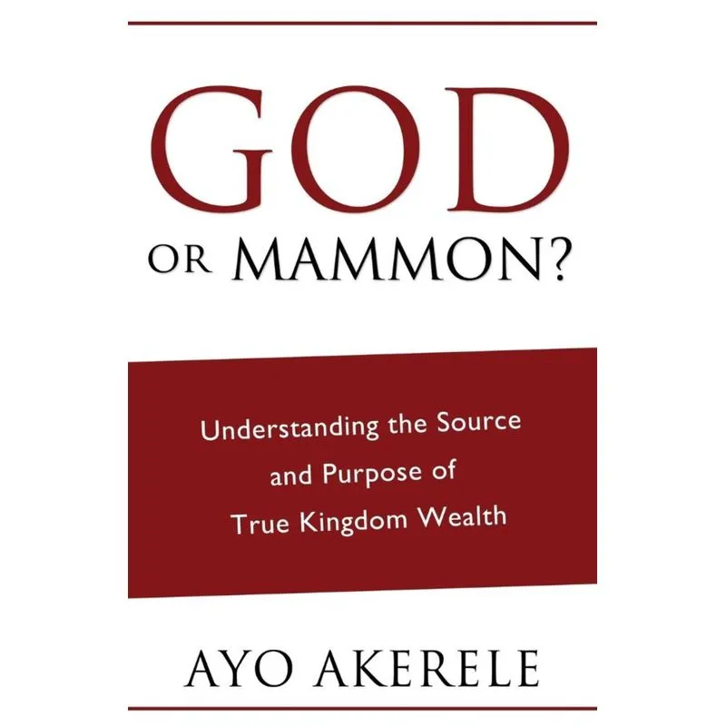 God or Mammon?
