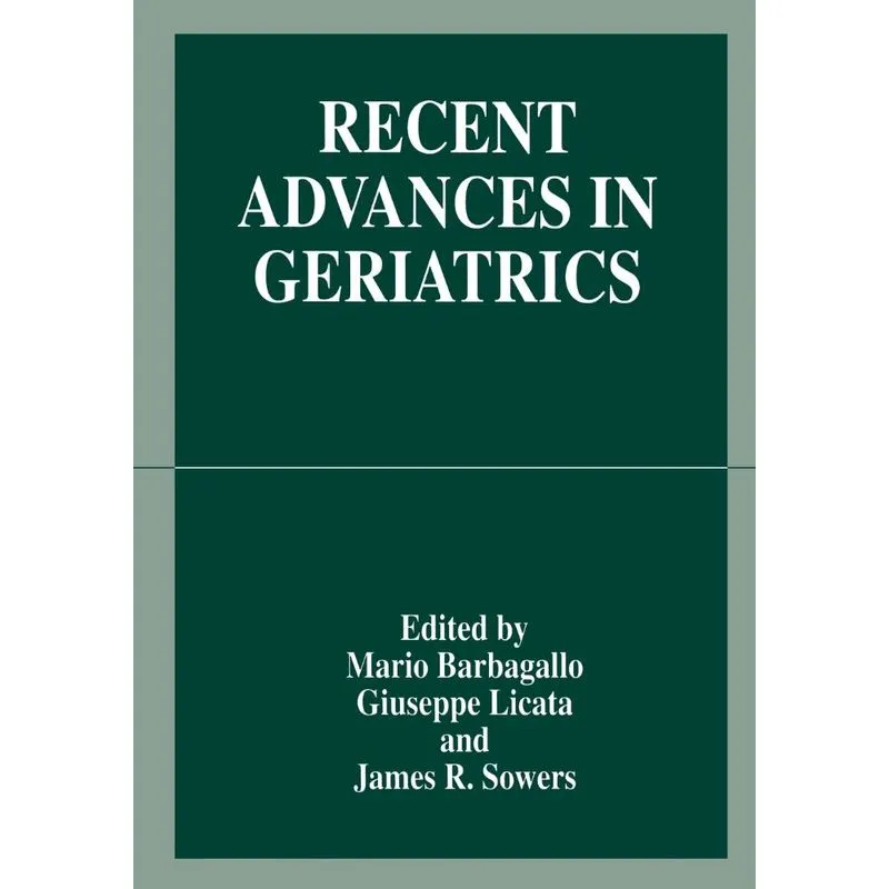 Recent Advances in Geriatrics