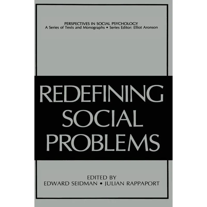 Redefining Social Problems