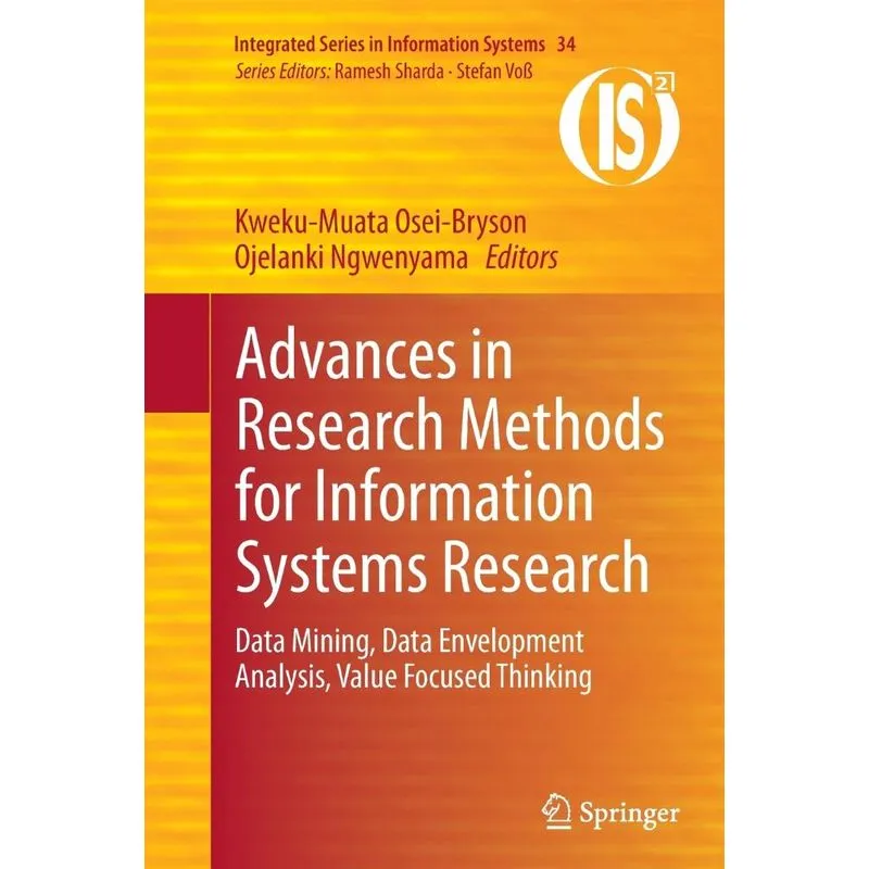 Advances in Research Methods for Information Systems Resear