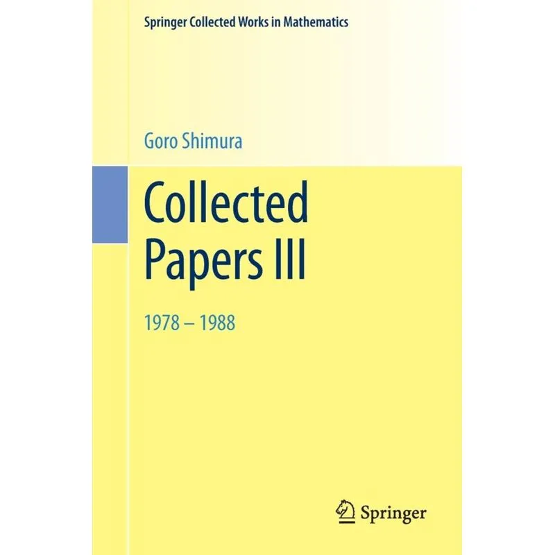 Collected Papers III