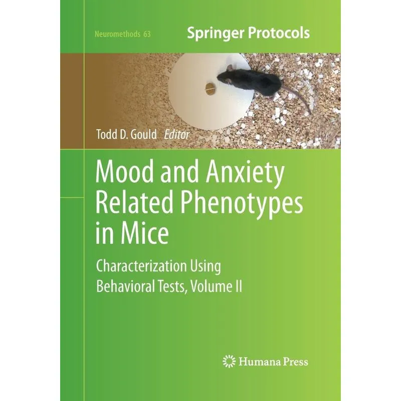 Mood and Anxiety Related Phenotypes in Mice