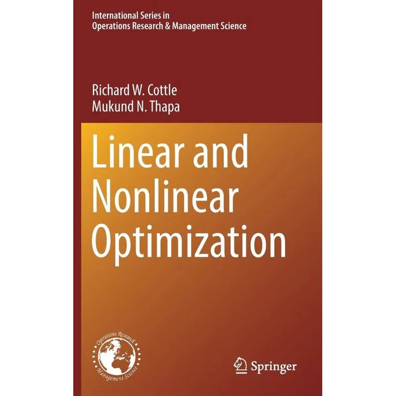 Linear and Nonlinear Optimization