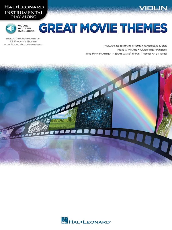 Great Movie Themes for Violin Instrumental Play-Along 小提琴