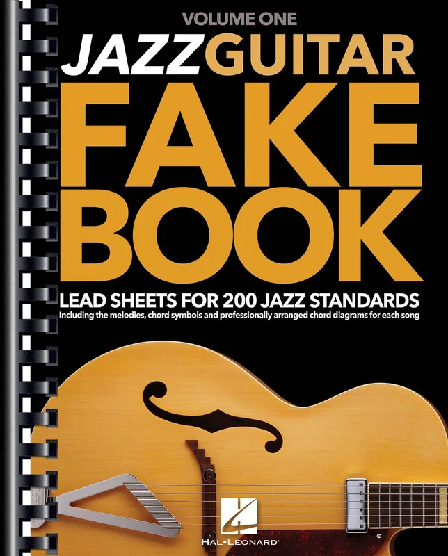 Jazz Guitar Fake Book - Volume 1 Lead Sheets for 200 Jazz Standards 爵士音樂吉他費克 爵士音樂