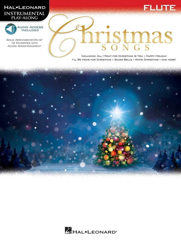 Christmas Songs for Flute Instrumental Play-Along 長笛