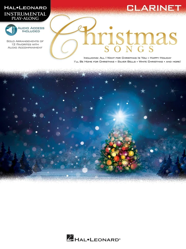Christmas Songs for Clarinet Instrumental Play-Along 豎笛