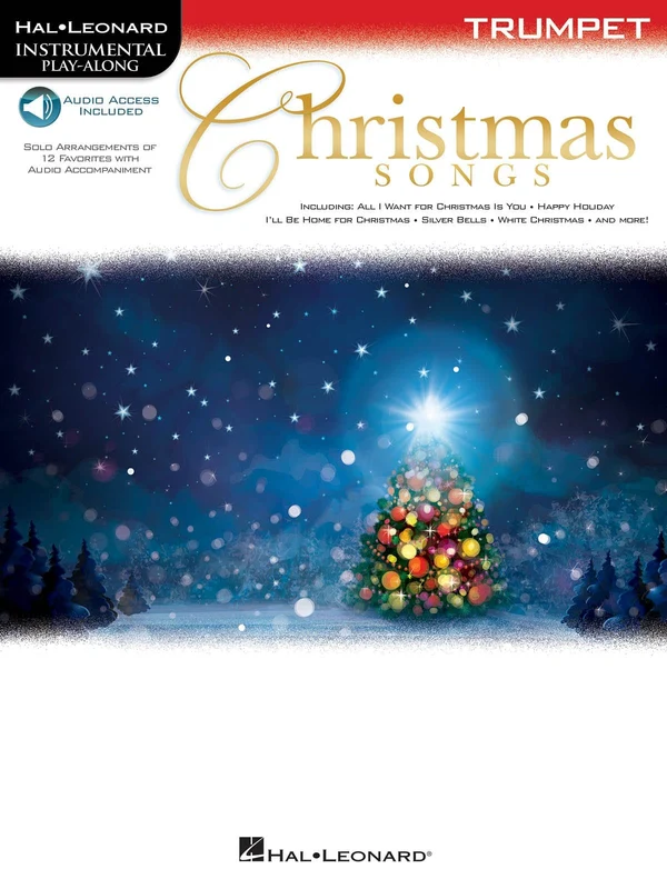 Christmas Songs for Trumpet Instrumental Play-Along 小號