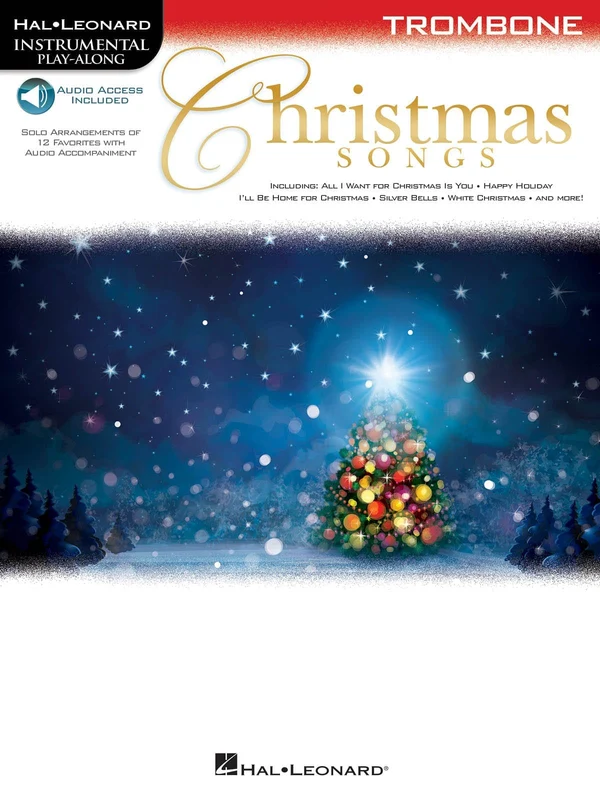 Christmas Songs for Trombone Instrumental Play-Along 長號