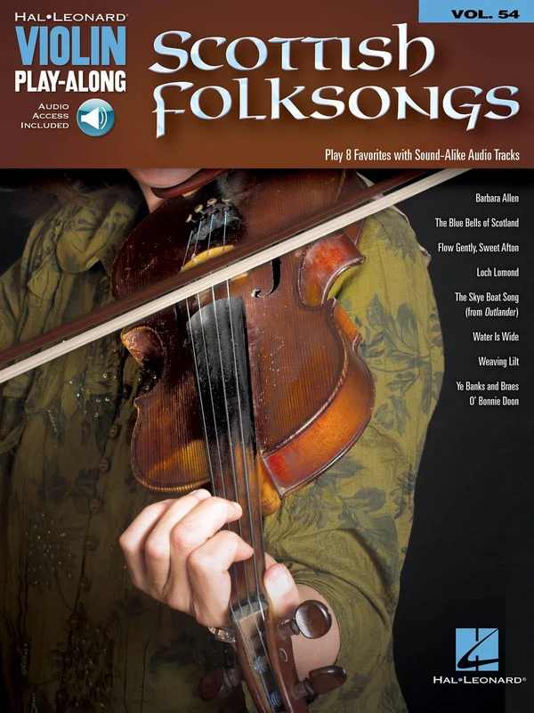 Scottish Folksongs Violin Play-Along Volume 54 民謠 小提琴