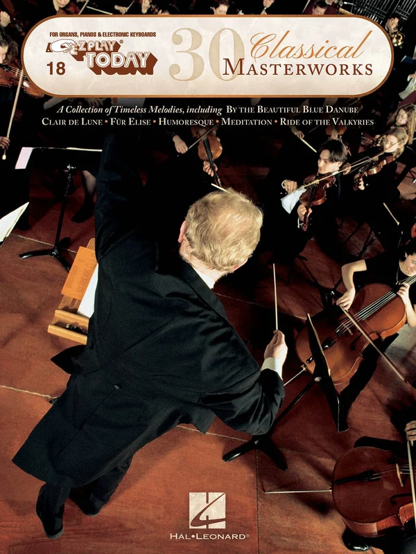 30 Classical Masterworks E-Z Play Today Volume 18 古典