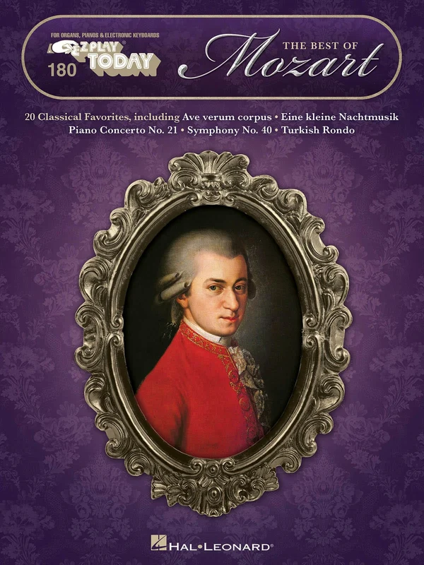 The Best of Mozart E-Z Play Today Volume 180 莫札特