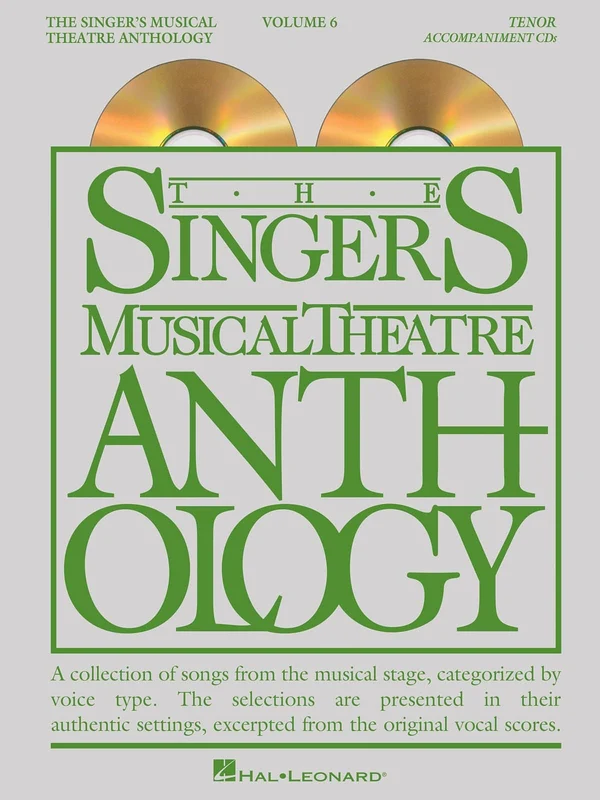 The Singer's Musical Theatre Anthology - Volume 6 Tenor Accompaniment CDs 伴奏