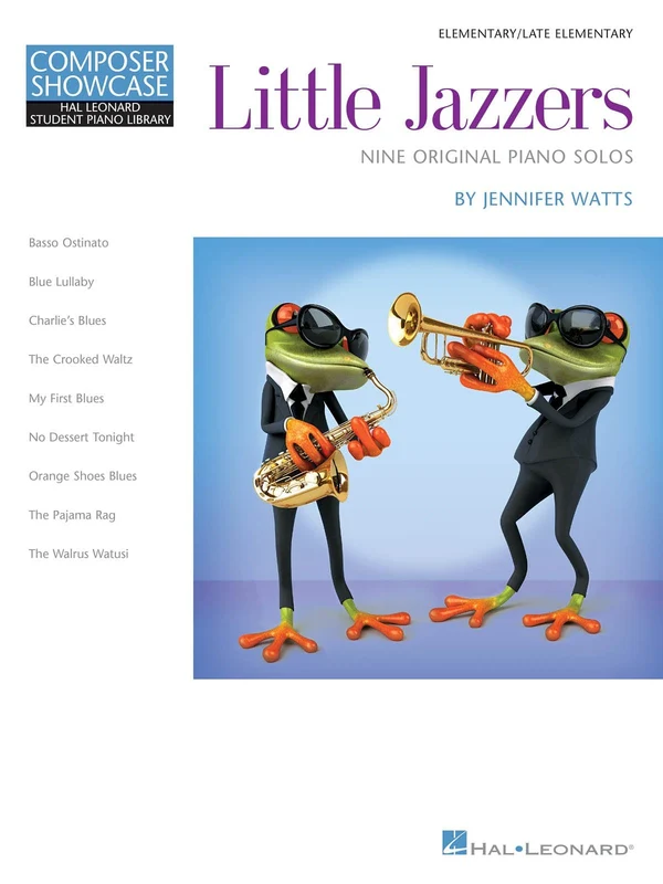 Little Jazzers - Nine Original Piano Solos Hal Leonard Student Piano Library Composer Showcase Series Elemenentary/Late Elementary Level 鋼琴 獨奏 鋼琴 作曲家