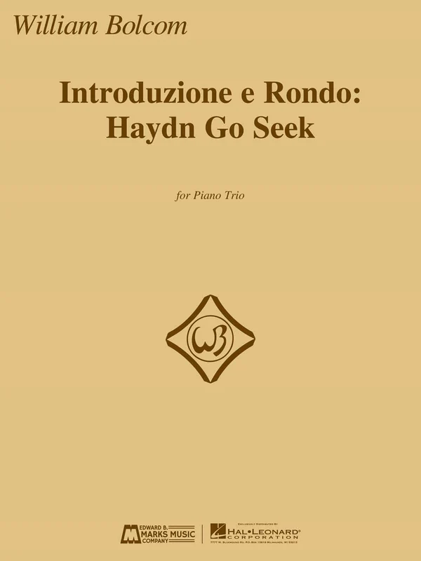 Introduzione e Rondo: Haydn Go Seek Piano Trio 迴旋曲 鋼琴 三重奏