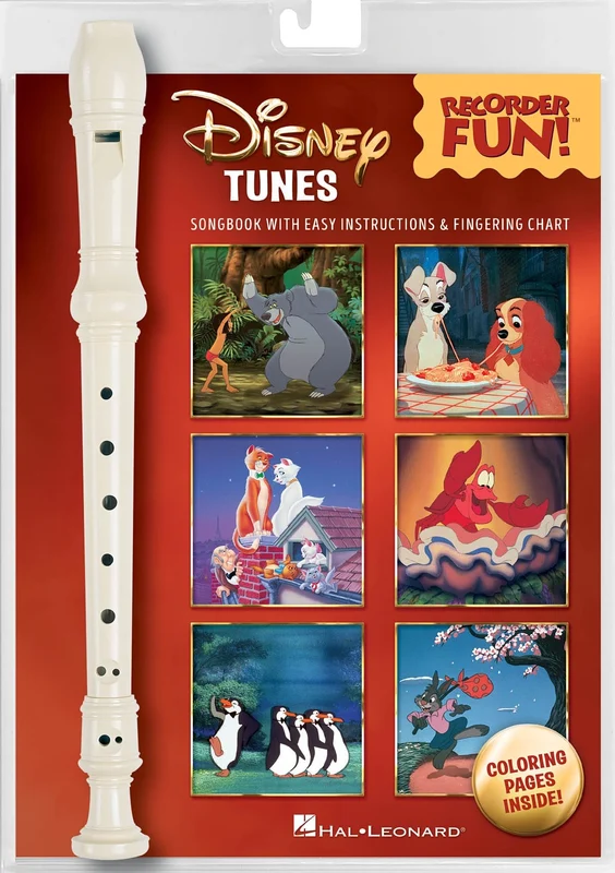 Disney Tunes - Recorder Fun! Pack with Songbook and Instrument 樂器