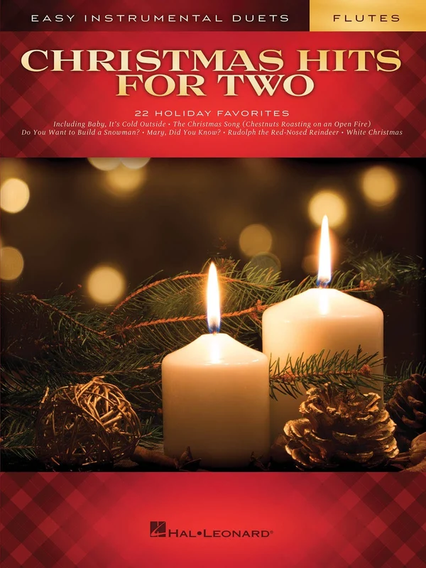 Christmas Hits for Two Flutes Easy Instrumental Duets 長笛 二重奏