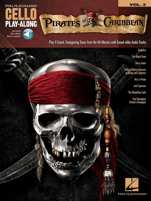 Pirates of the Caribbean Cello Play-Along Volume 3 大提琴