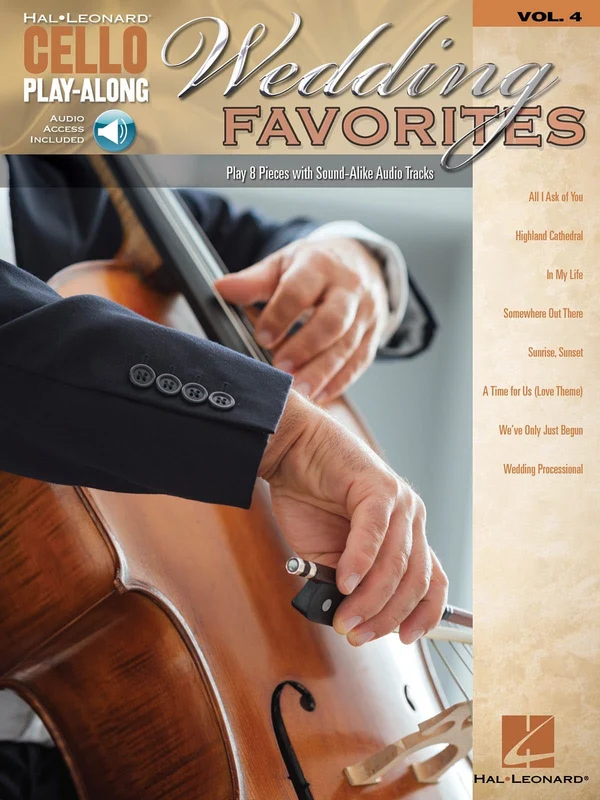 Wedding Favorites Cello Play-Along Volume 4 大提琴