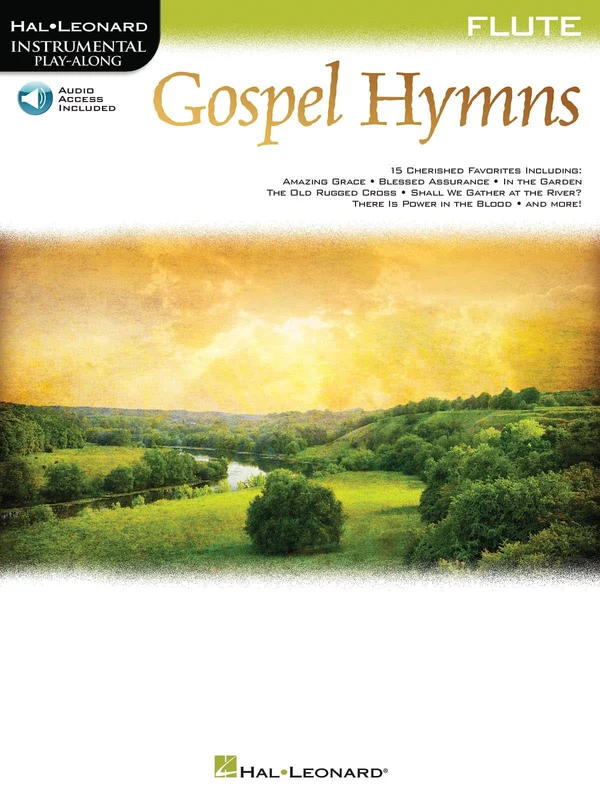 Gospel Hymns for Flute Instrumental Play-Along 長笛