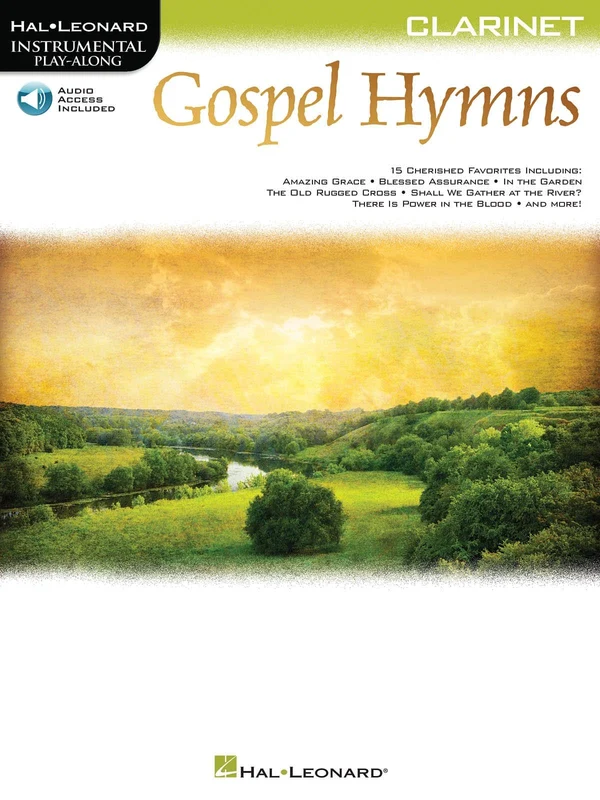 Gospel Hymns for Clarinet Instrumental Play-Along 豎笛