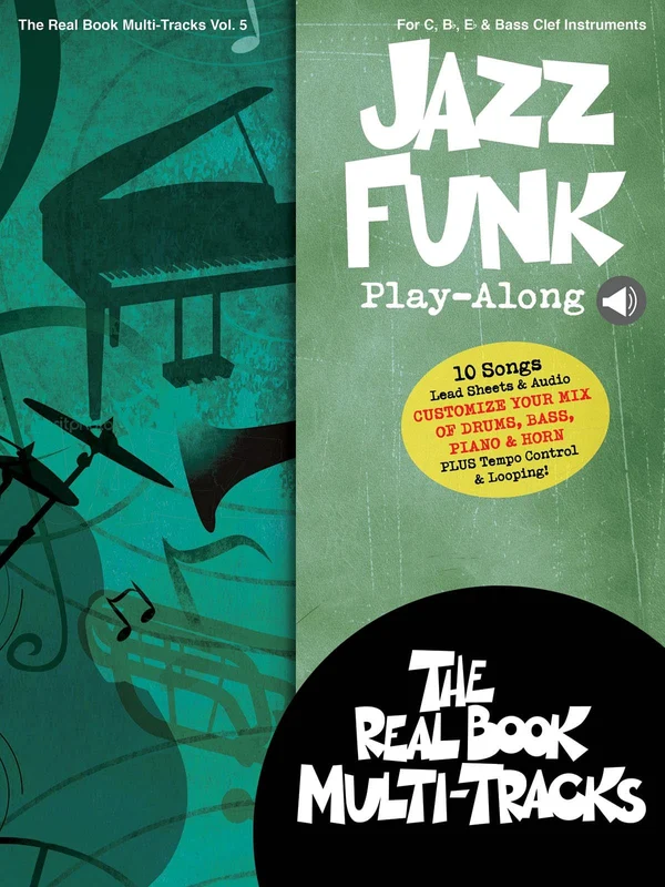 Jazz Funk Play-Along Real Book Multi-Tracks Volume 5 放克音樂