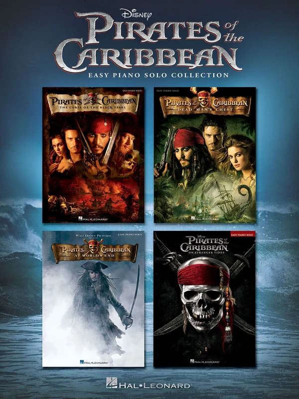 Pirates of the Caribbean Easy Piano Solo Collection 鋼琴 獨奏