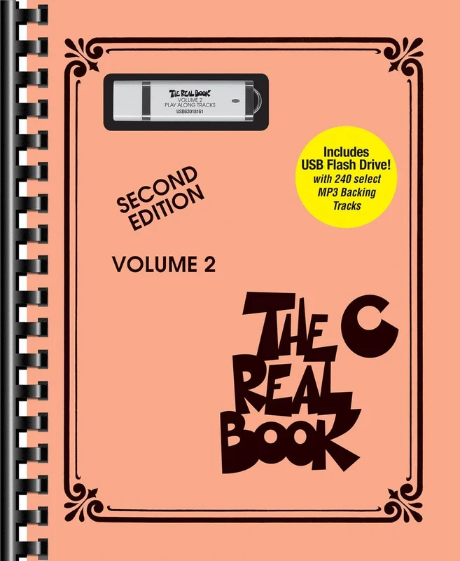 The Real Book - Volume 2 - Second Edition C Edition Book/USB Flash Drive Pack