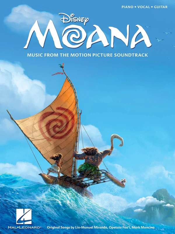 Lin-Manuel Miranda: Moana Music from the Motion Picture Soundtrack — Piano/Vocal/Guitar