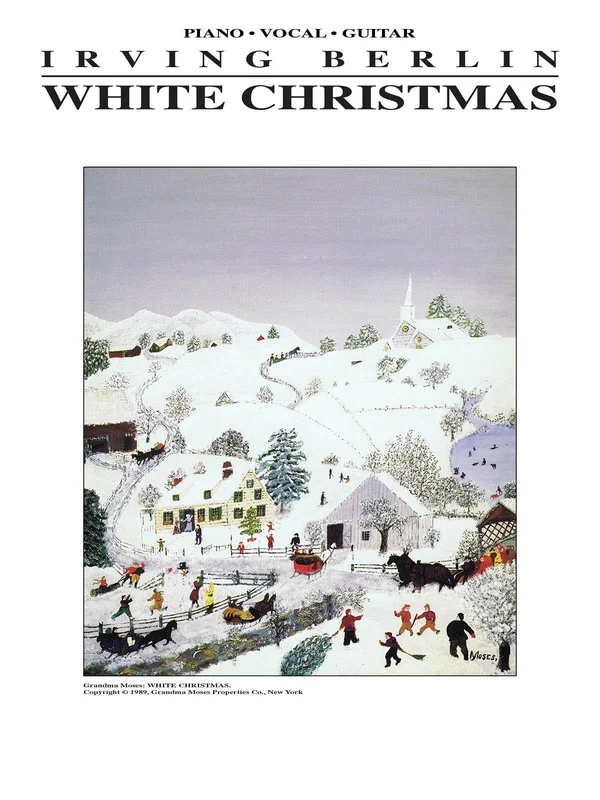 White Christmas Piano/Vocal/Guitar 鋼琴 吉他