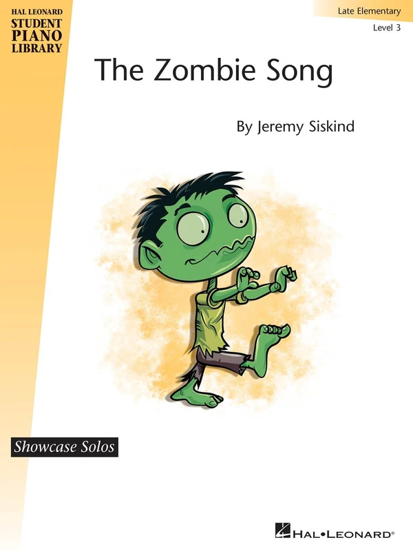 The Zombie Song Hal Leonard Student Piano Library Showcase Solos - Late Elementary Level 3 鋼琴 獨奏