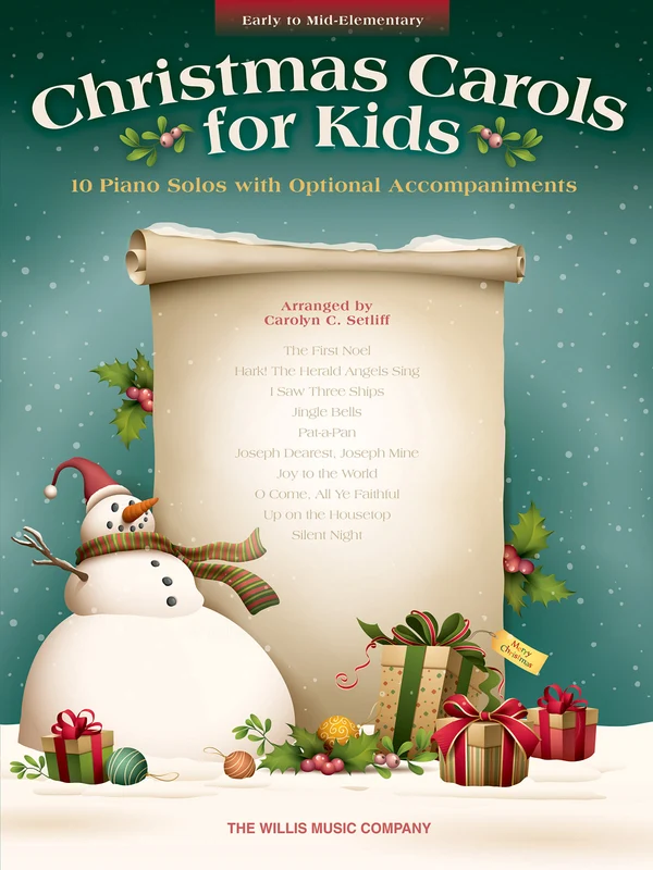 Christmas Carols for Kids Early to Mid-Elementary Level 耶誕頌歌