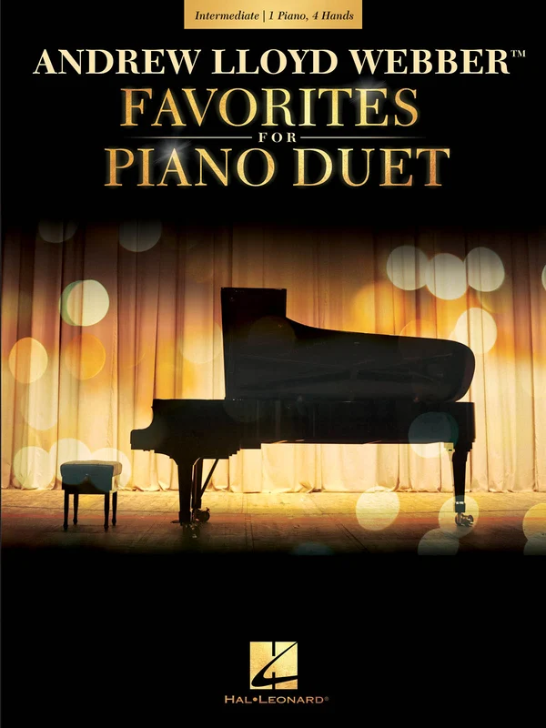 Andrew Lloyd Webber Favorites for Piano Duet Early Intermediate Level 四手聯彈