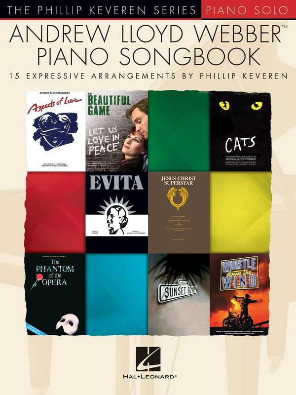 Andrew Lloyd Webber Piano Songbook The Phillip Keveren Series 鋼琴