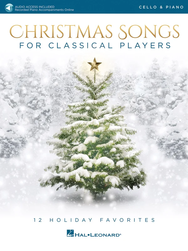 Christmas Songs for Classical Players - Cello and Piano 12 Holiday Favorites 古典 大提琴 鋼琴