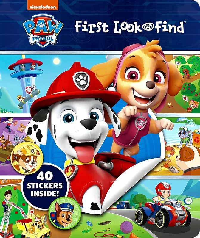 Nickelodeon Paw Patrol: First Look And Find