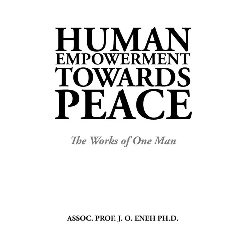 Human Empowerment Towards Peace