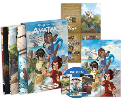 Avatar: The Last Airbender--Team Avatar Treasury Boxed Set (Graphic Novels) STANDARD