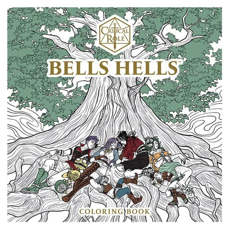 CRITICAL ROLE - BELLS HELLS COLORING BOOK