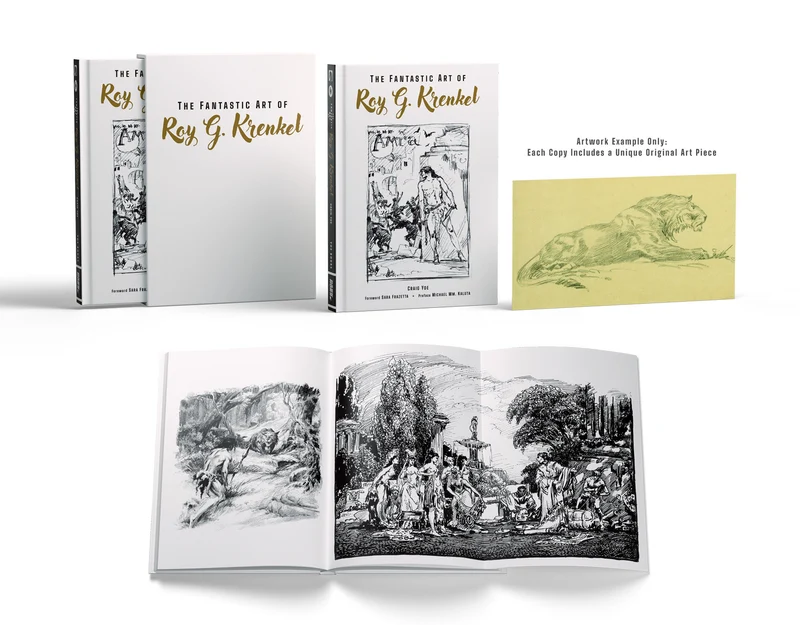 The Fantastic Art of Roy G. Krenkel Limited Edition