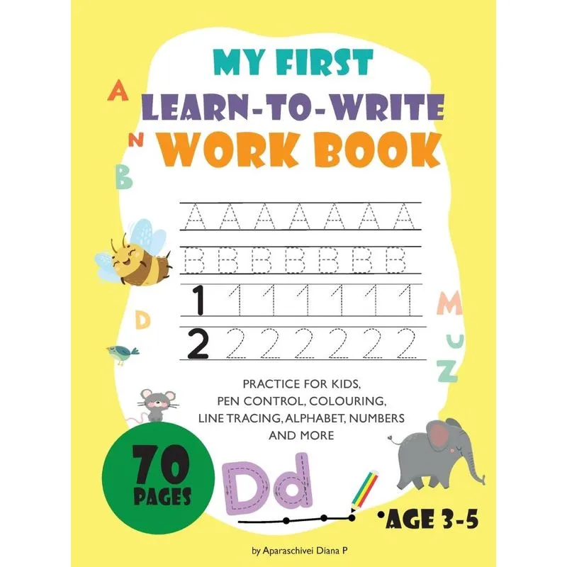 My first learn to write workbook