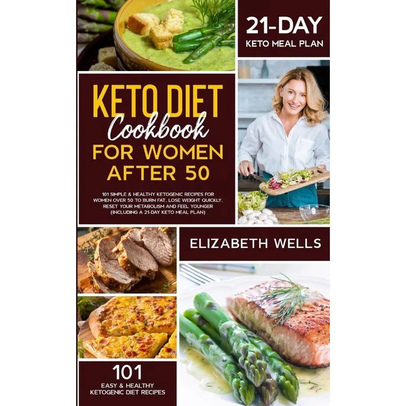 Keto Diet Cookbook for Women After 50
