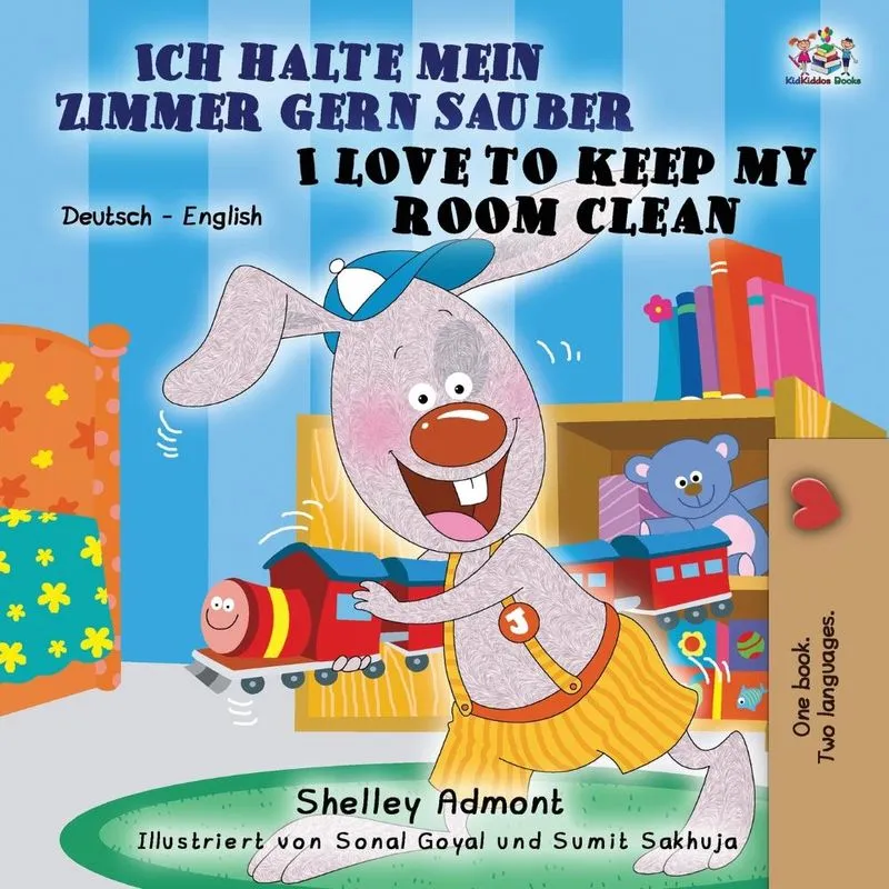 Ich halte mein Zimmer gern sauber I Love to Keep My Room Cl