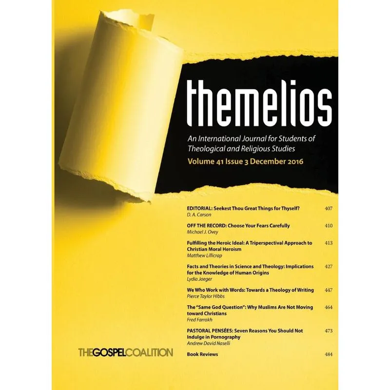 Themelios, Volume 41, Issue 3