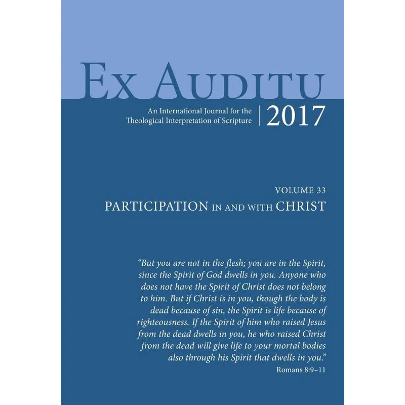 Ex Auditu - Volume 33
